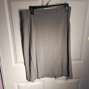 Grace Classic Gray A-Line Skirt